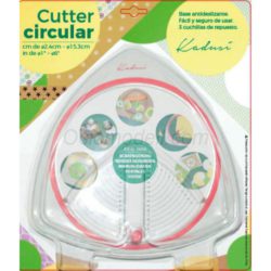 Kadusi - Cutter circular, diámetro desde 2.4 cm - 15.3 cm., Ref: 19200