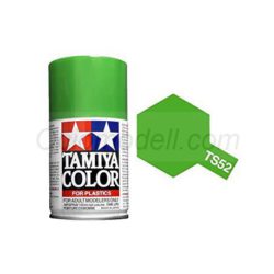 Tamiya - Spray Candy lime Green, (85052). Bote 100 ml., Ref: TS-52