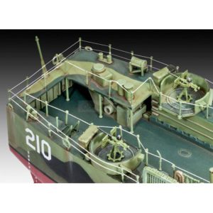 Revell - U.S.Navy Landing Ship Medium (LSM). Escala: 1:144, Ref: 05123