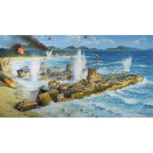 Revell - U.S.Navy Landing Ship Medium (LSM). Escala: 1:144, Ref: 05123