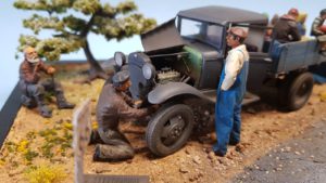 “Las Uvas de ira”, Diorama realizado por Joaquín Gracia.