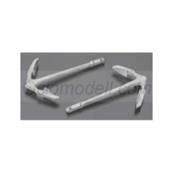 Constructo - Ancla francesa 58 x 35 mm, (2 Unid.), Ref: 80097
