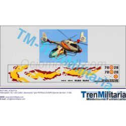 Trenmilitaria - Calcas del helicóptero EC-120 Colibrí, Patrulla Aspa. Escala 1:48, Ref: 000_4730