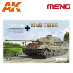 Meng - German heavy tank Sd.kfz.182 KING TIGER (Porsche turret). Escala 1:35. Ref: TS-037