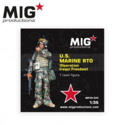 Mig productions - Marine U.S. RTO, operación Iraquí freedom. Escala 1:35, Ref: MP35-333