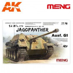 Meng - Sd.Kfz.173 JAGDPANTHER, German tank destroyer. Escala 1:35,  Ref: TS-039