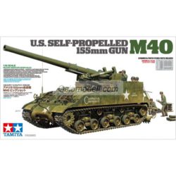 Tamiya - US self propeller M40 155mm. Escala 1:35, Ref: 35351