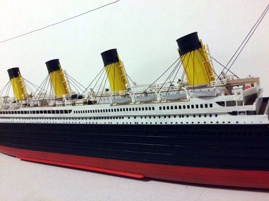  Titanic - Modelo realizado por Ricardo Yubero