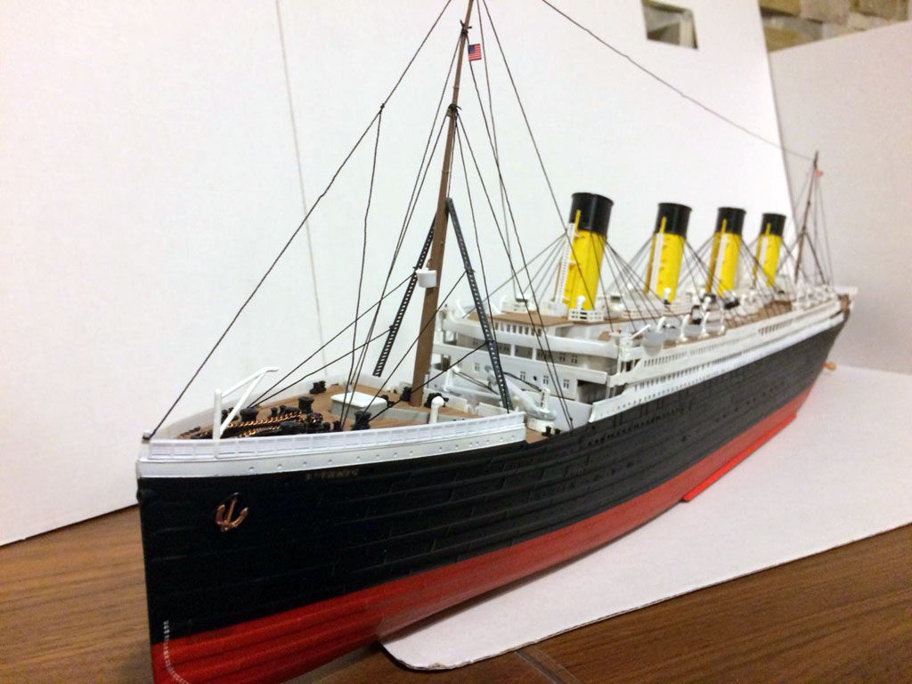  Titanic - Modelo realizado por Ricardo Yubero