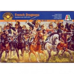 Italeri - Figuras de la Caballería Pesada Francesa: Dragones 1805. Escala 1:72, Ref: 6015.