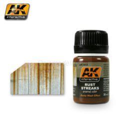 AK Interactive - Weathering Rust Streaks. Bote de 35 ml.  Ref: AK013