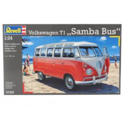 Revell - Wolkswagen Type 1 Samba bus, 1940.  Escala 1:24.  Ref: 07399
