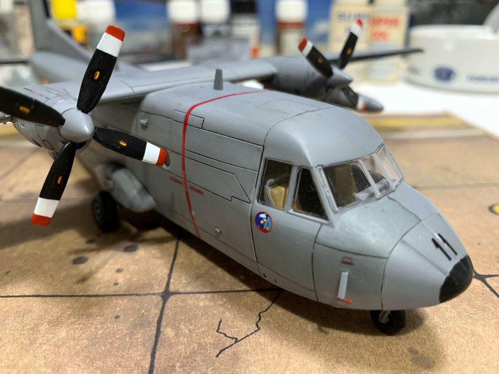 Casa C-212 hecho por Ricardo Yubero a escala 1/72 y de la marca Special hobby .