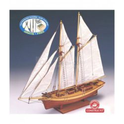 Constructo - Carmen 1850, Pailebote español. Escala 1:80. Incluye herramientas y pinturas, Ref: 80703