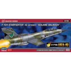 Hasegawa - [AREA-88] F-104 STARFIGHTER® (G Version) “SEILANE BALNOCK”. Escala 1:72.  Ref: 64768.