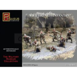 Pegasus - Infantería Francesa de la WWII. Escala 1:72, Ref: PG7306