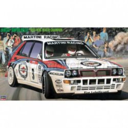 Hasegawa - Lancia Super Delta HF Integrale Martini Racing - Rally Tour de Corse 1992. Escala 1:24, Ref: 25015.