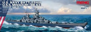 U.S. Navy Battleship Missouri (BB-63). Escala: 1:700. Marca: Meng. Ref: PS-004. 2 U.S. Navy Battleship Missouri (BB-63). Escala: 1:700. Marca: Meng. Ref: PS-004.