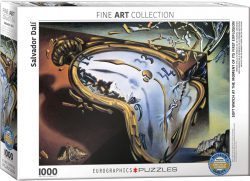 Eurographics - Soft Watch at moment of first explosion por Salvador Dalí. Puzzle horizontal, 1000 pz. Ref: 6000-0842.