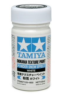 Tamiya - Efecto nieve en polvo, Powder Snow Effect. Ref: 87120.