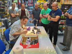 Fotos de la Charla - Técnicas de weathering I, de 28 septiembre de 2019