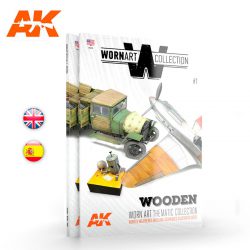 AK Interactive - LIBRO WORN ART COLLECTION 01- Maderas. Ref: AK4902.