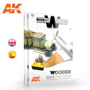 AK Interactive - LIBRO WORN ART COLLECTION 01- Maderas. Ref: AK4902.