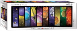 Solar System Details. Puzzle paronámico, 1000 pz. Marca Eurographics. Ref: 6010-0308.