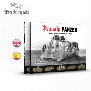 Libro DEUTSCHE PANZER. Marca AK Interactive. Ref: ABT721.