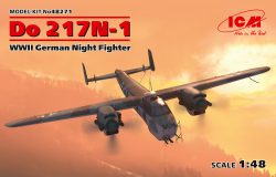 Dornier Do-217 N-1, caza nocturno. Escala 1:48. Marca ICM. Ref: 48271.