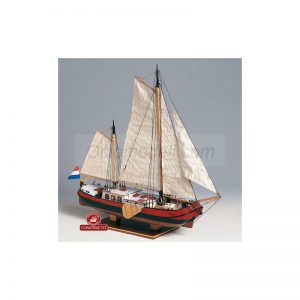 SILHOUET 1893, Barca fluvial holandesa. Escala 1:60. Marca Constructo. Ref: 80831.