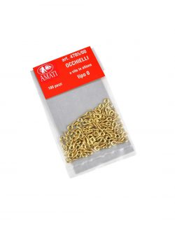 Cáncamo con rosca N2. 10 unidades. Marca Amati. Ref: 4705/02.