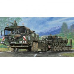 Faun Elephant SLT-56 Panzer transporter. Escala 1:35. Marca Trumpeter. Ref: 00203.