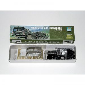 Faun Elephant SLT-56 Panzer transporter. Escala 1:35. Marca Trumpeter. Ref: 00203.