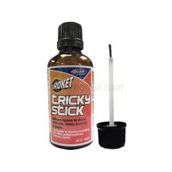 Deluxe - Adhesivo cianocrilato con pincel, Deluxe Tricky Stick. Contiene 50 ml. Ref: 276AC17.