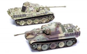 Panther Ausf. G. Escala 1:35. Marca Airfix. Ref: A1352. 2 Panther Ausf. G. Escala 1:35. Marca Airfix. Ref: A1352.