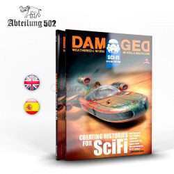 AK Interactive - DAMAGED – SPECIAL SCIFI BOOK. Ref: ABT733.