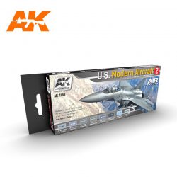 AK Interactive - Set colores para los aviones U.S. MODERN AIRCRAFT 2. Ref: AK2140.