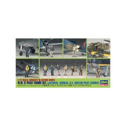 Hasegawa - Set Figuras Pilotos de la WWII. Escala 1:72. Ref: X72-8.