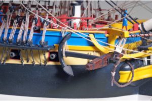 Fragata Lafayette Hermione. Escala 1:89. Marca Artesanía Latina. Ref: 22517.