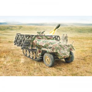 Sd. Kfz. 251/1 Wurfrahmen Stuka zu Fuss. Escala 1:72. Marca Italeri. Ref: 7080.