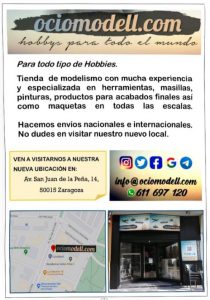 Ociomodell se traslada !! - Nuevo local comercial en San Juan de la Peña 14