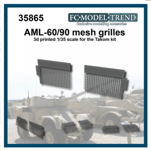 AML-60/90 rejillas. Escala 1:35. Marca FCmodeltrend. Ref: 35865.