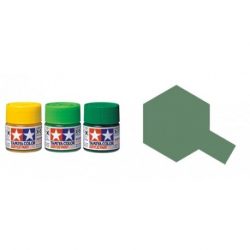 Flat Green, Verde Mate (81005). Bote 23 ml. Marca Tamiya. Ref: XF-5.