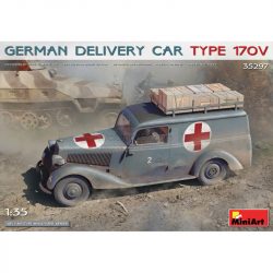 GERMAN DELIVERY CAR TYPE 170V. Escala 1:35. Marca Miniart. Ref: 35297