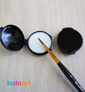 Champu Limpiador restaurador, 10ml para pinceles de óleos, sintéticos y Marta Kolinsky. Marca Todoart. Ref: OM-ART1000.