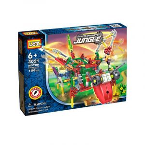 Loz Robot Saltamontes, con motor, 156 piezas. Kit construction blocks. Marca Loz. Ref: 3021.