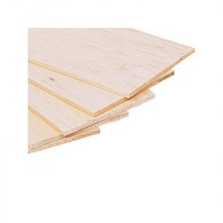 Plancha madera de balsa 100 x 1000 x 15 mm. Marca Dismoer. Ref: 35315.