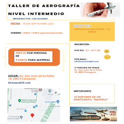 Taller de Aerografía nivel medio dia 18 septiembre 2021.