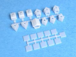 Birdhouses set. 1:35. Para todas las escalas. Marca Matho. Ref: 35053.